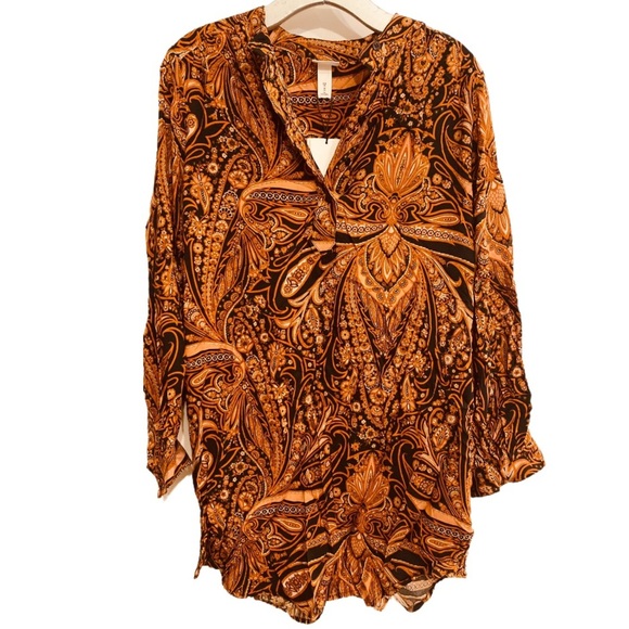 H&M x Richard Allan Short Patterned Dress Size 6 - Picture 2 of 6